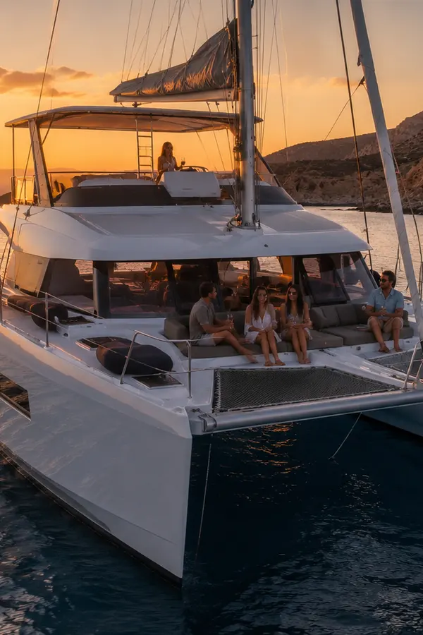 Nautitech 44 sunset view